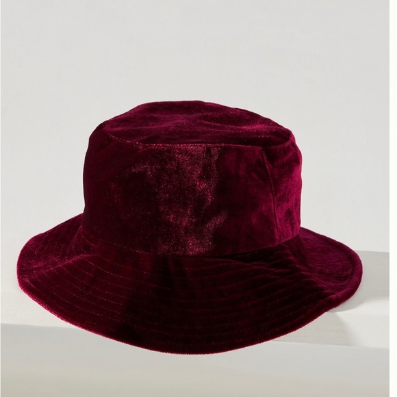 Anthropologie velvet bucket hat main image 15